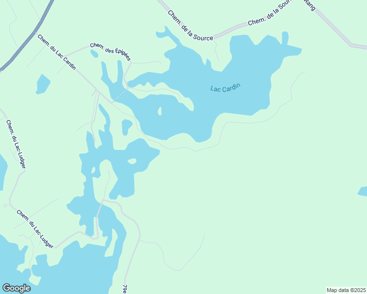 map of restaurants, bars, coffee shops, grocery stores, and more near 229 Chemin du Lac Cardin in Lantier