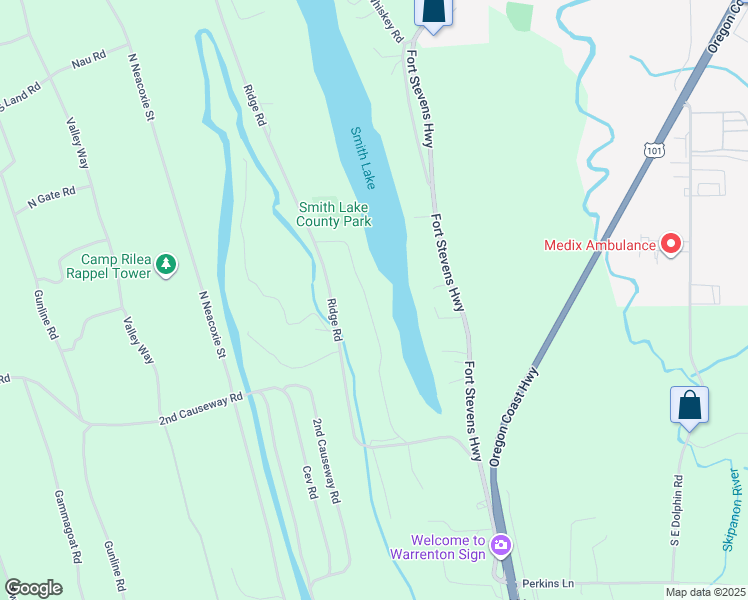 map of restaurants, bars, coffee shops, grocery stores, and more near 91645 Lake Drive in Warrenton