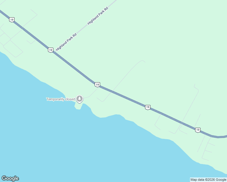 map of restaurants, bars, coffee shops, grocery stores, and more near 5945 Prince Edward Island 19 in Rice Point