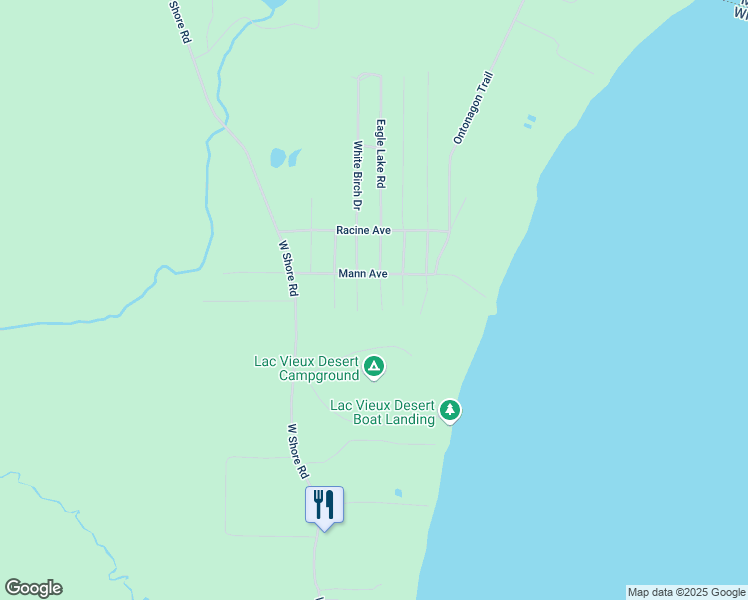 map of restaurants, bars, coffee shops, grocery stores, and more near 6030 Eagle Lake Road in Land O' Lakes