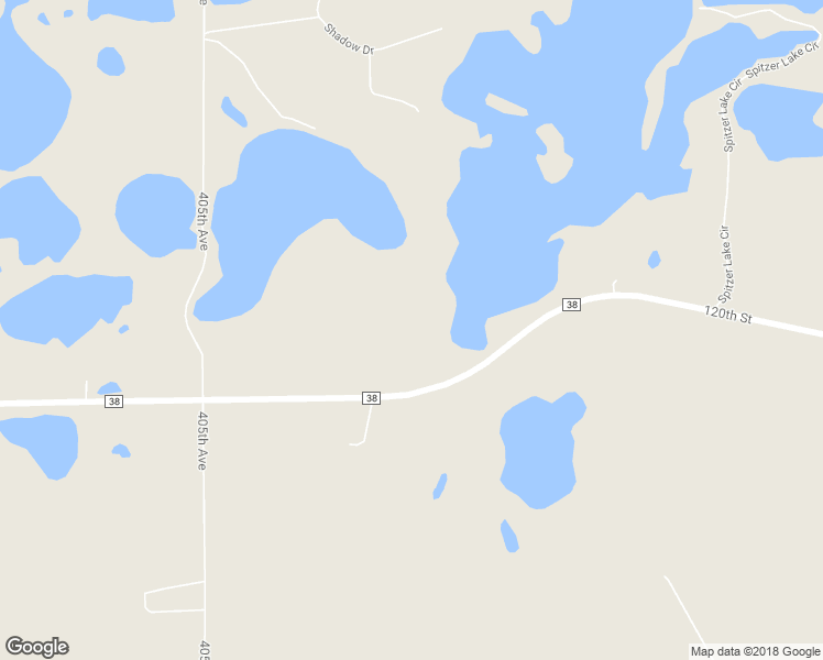 map of restaurants, bars, coffee shops, grocery stores, and more near 40837 County Road 38 in Clitherall