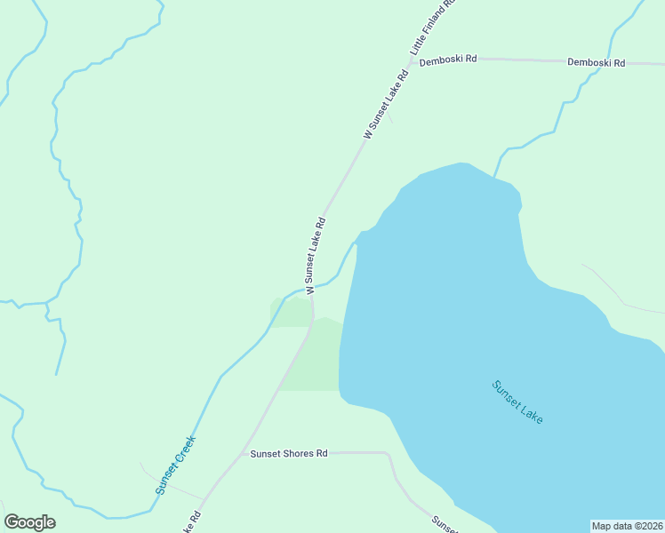 map of restaurants, bars, coffee shops, grocery stores, and more near 474 West Sunset Lake Road in Iron River