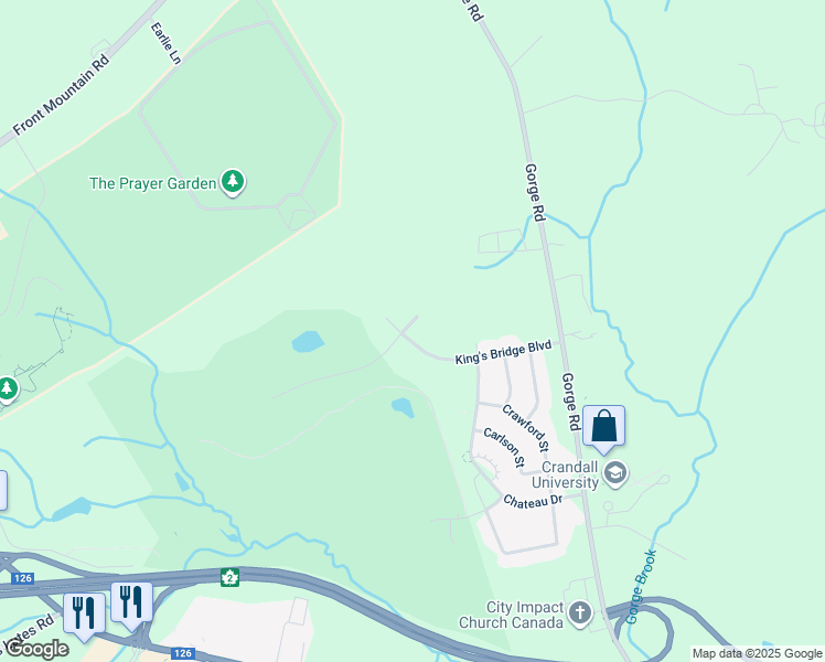 map of restaurants, bars, coffee shops, grocery stores, and more near in Moncton