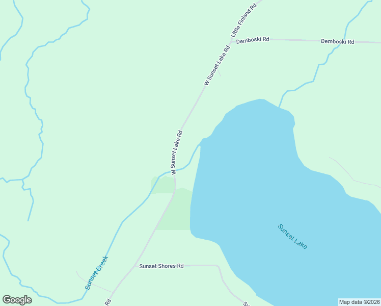 map of restaurants, bars, coffee shops, grocery stores, and more near 474 West Sunset Lake Road in Iron River