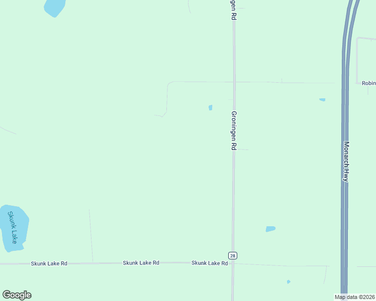 map of restaurants, bars, coffee shops, grocery stores, and more near 25390 Groningen Road in Sandstone