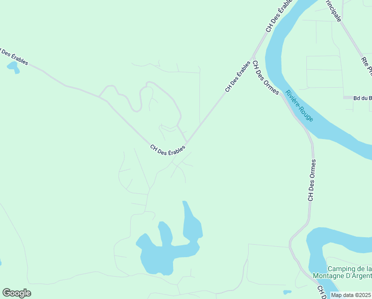map of restaurants, bars, coffee shops, grocery stores, and more near 21 Chemin des épicuriens in Laurentides