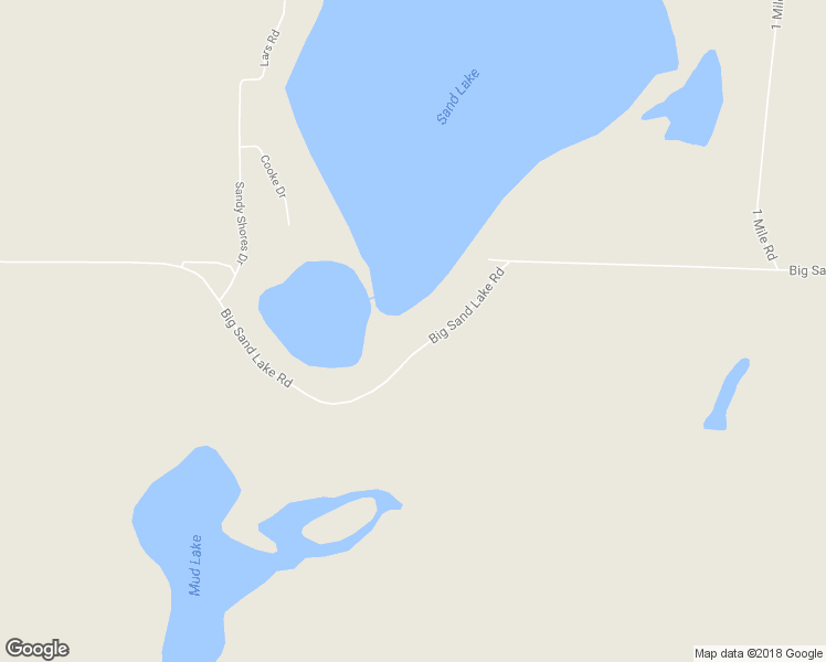 map of restaurants, bars, coffee shops, grocery stores, and more near W9356 Big Sand Lake Road in Minong