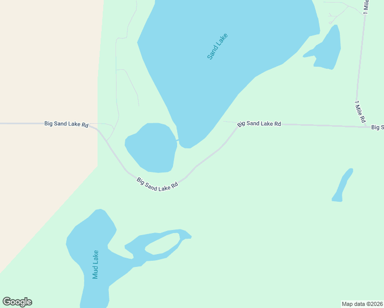 map of restaurants, bars, coffee shops, grocery stores, and more near W9356 Big Sand Lake Road in Minong