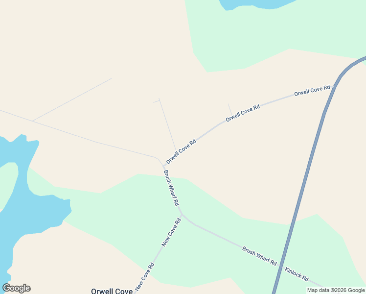 map of restaurants, bars, coffee shops, grocery stores, and more near 224 Orwell Cove Road in Vernon Bridge