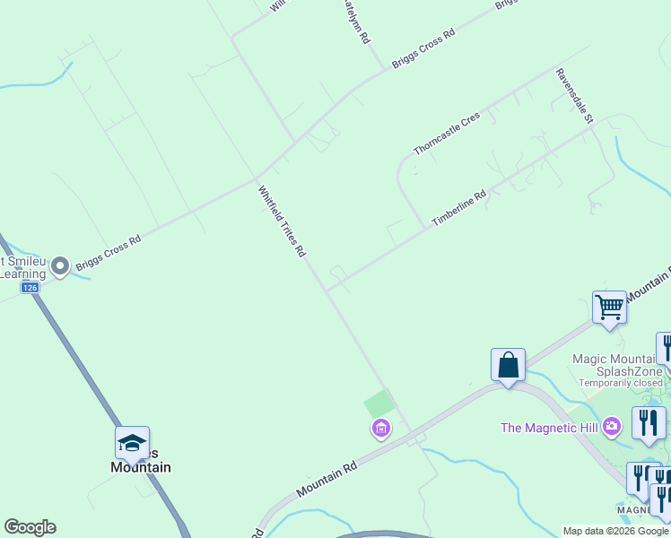 map of restaurants, bars, coffee shops, grocery stores, and more near 11 Timberline Road in Moncton