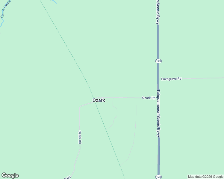 map of restaurants, bars, coffee shops, grocery stores, and more near 3765 Ozark Road in Mackinac County