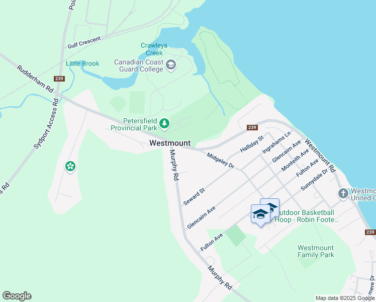 map of restaurants, bars, coffee shops, grocery stores, and more near 1085 Westmount Road in Westmount