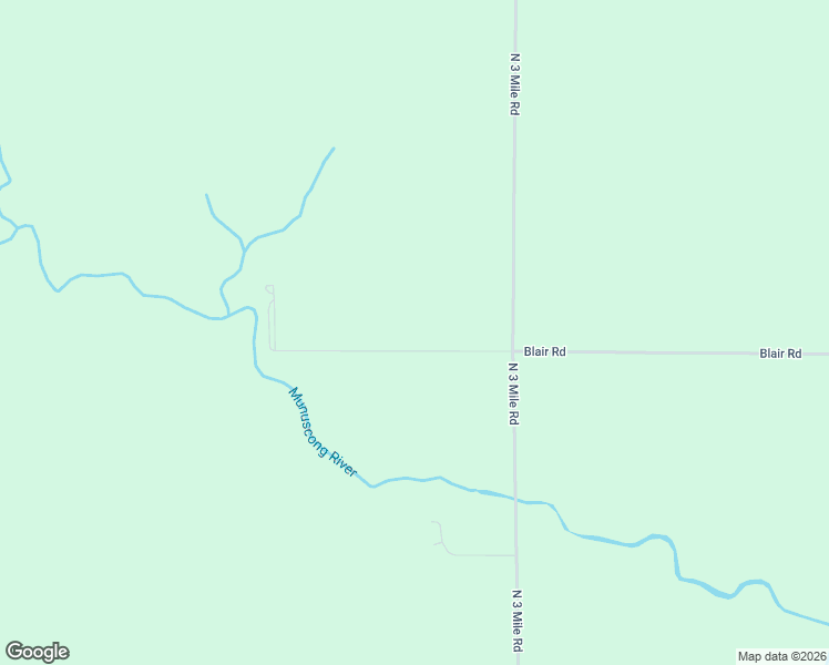 map of restaurants, bars, coffee shops, grocery stores, and more near 6088 East Blair Road in Pickford