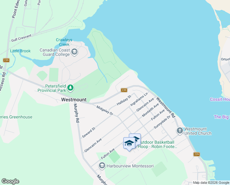 map of restaurants, bars, coffee shops, grocery stores, and more near 992 Westmount Road in Sydney
