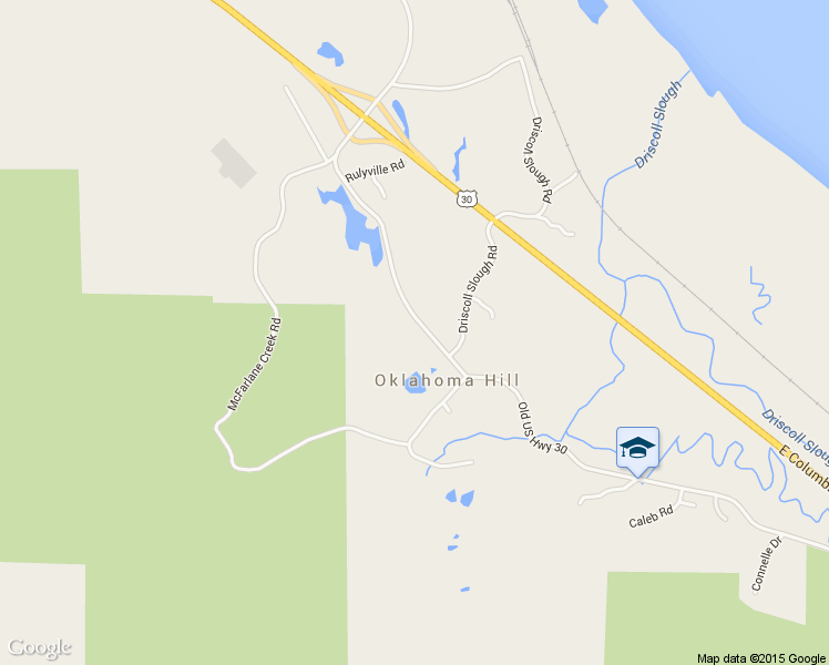 map of restaurants, bars, coffee shops, grocery stores, and more near 92046 Taylorville Road in Clatskanie