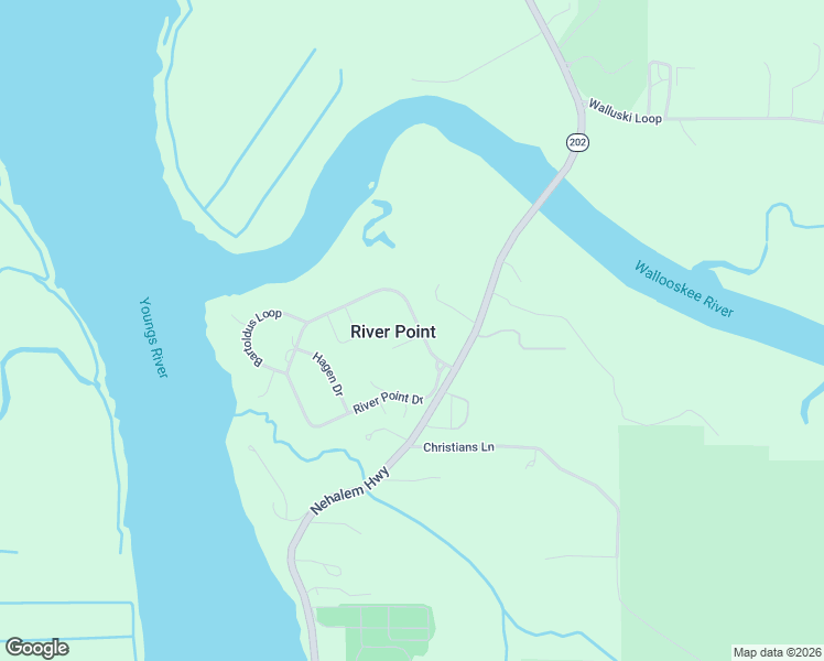 map of restaurants, bars, coffee shops, grocery stores, and more near 36468 River Point Drive in Astoria