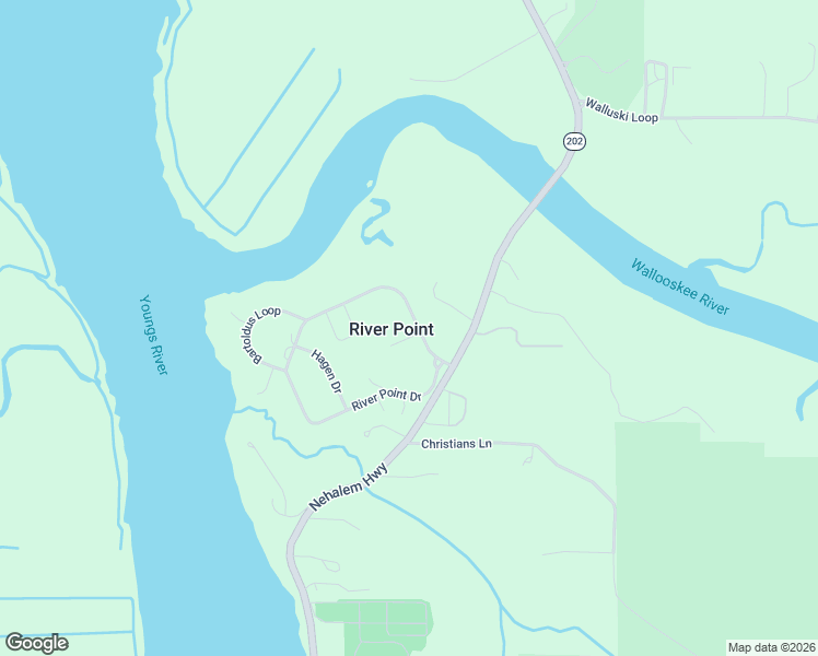 map of restaurants, bars, coffee shops, grocery stores, and more near 36468 River Point Drive in Astoria