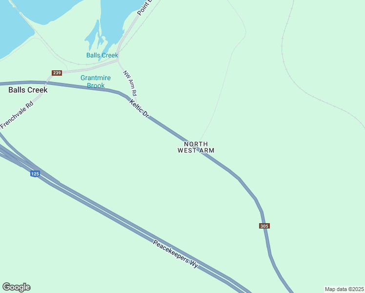 map of restaurants, bars, coffee shops, grocery stores, and more near 1167 Keltic Drive in Cape Breton Regional Municipality