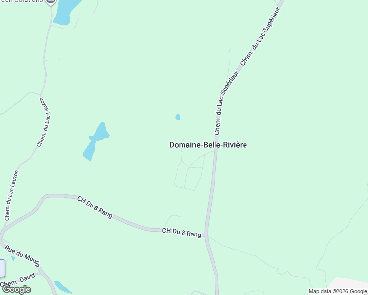 map of restaurants, bars, coffee shops, grocery stores, and more near 54 Chemin des Sources in Lac-Supérieur