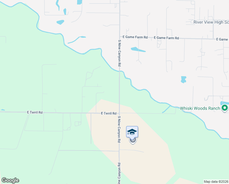 map of restaurants, bars, coffee shops, grocery stores, and more near 40506 South Nine Canyon Road in Kennewick