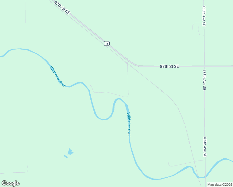 map of restaurants, bars, coffee shops, grocery stores, and more near 16450 County Road 16 in Mantador