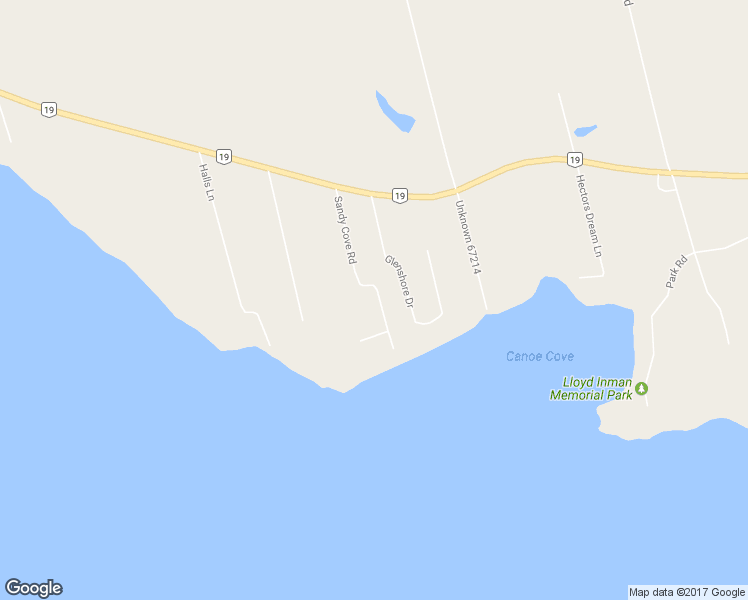 map of restaurants, bars, coffee shops, grocery stores, and more near 88 Sandy Cove Road in Canoe Cove