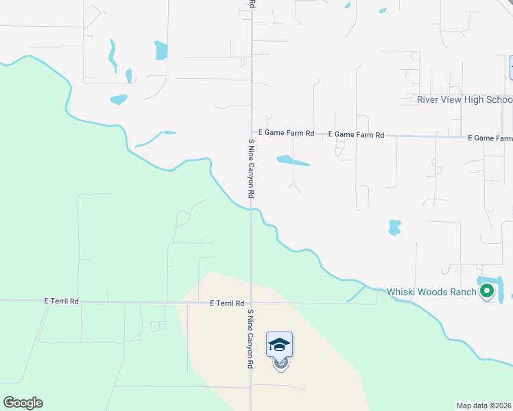 map of restaurants, bars, coffee shops, grocery stores, and more near 40506 South 9 Canyon Road in Kennewick