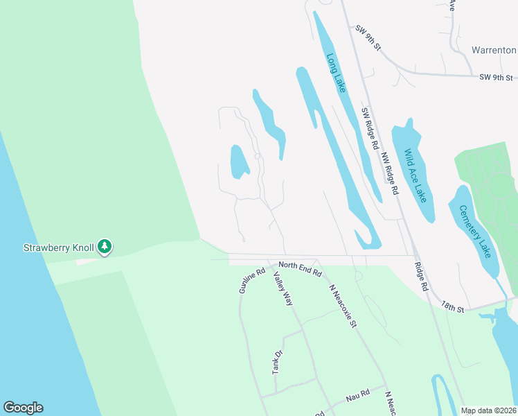 map of restaurants, bars, coffee shops, grocery stores, and more near 1630 Southwest 14th Street in Warrenton