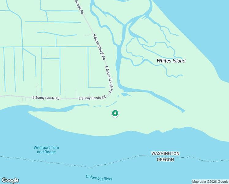 map of restaurants, bars, coffee shops, grocery stores, and more near 340 East Sunny Sands Road in Cathlamet