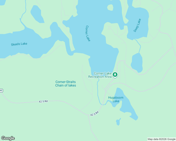 map of restaurants, bars, coffee shops, grocery stores, and more near 16608-16708 Kk 6 in Delta County
