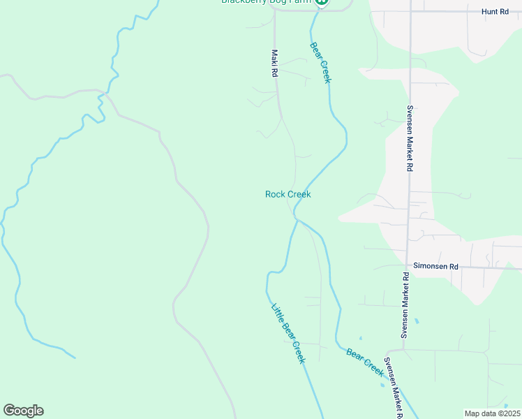 map of restaurants, bars, coffee shops, grocery stores, and more near 92357 Maki Rd in Astoria