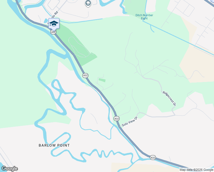 map of restaurants, bars, coffee shops, grocery stores, and more near 117 Pioneer Mount Solo Cemetary Road in Longview