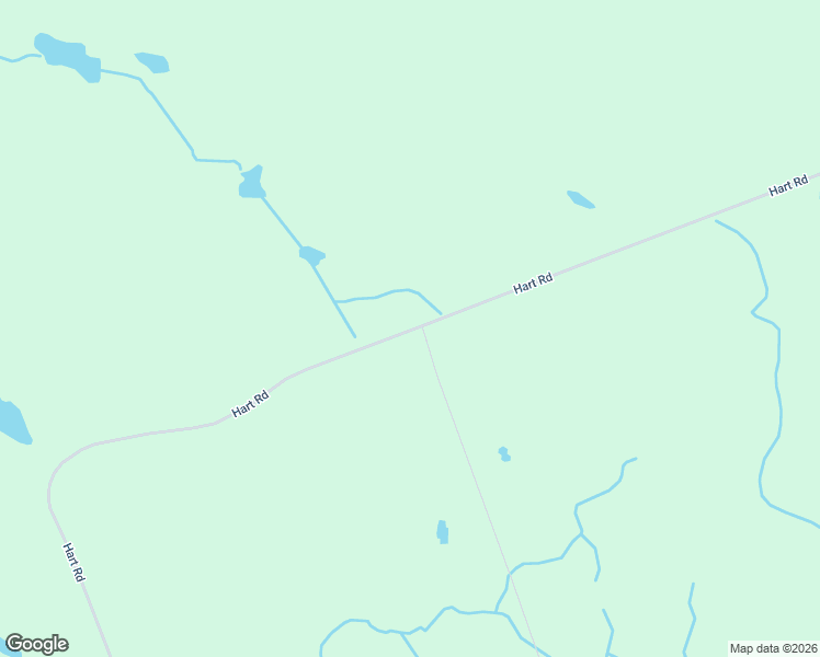 map of restaurants, bars, coffee shops, grocery stores, and more near 1232 Hart Road in Callander