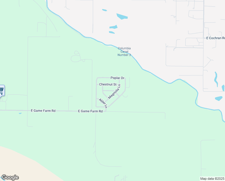 map of restaurants, bars, coffee shops, grocery stores, and more near Birch Tree Street in Kennewick