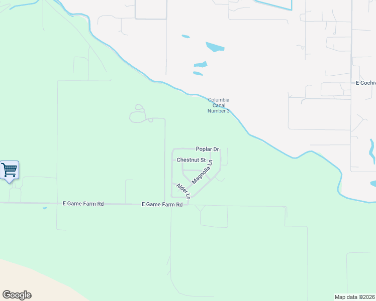 map of restaurants, bars, coffee shops, grocery stores, and more near 200802 East Game Farm Road in Kennewick