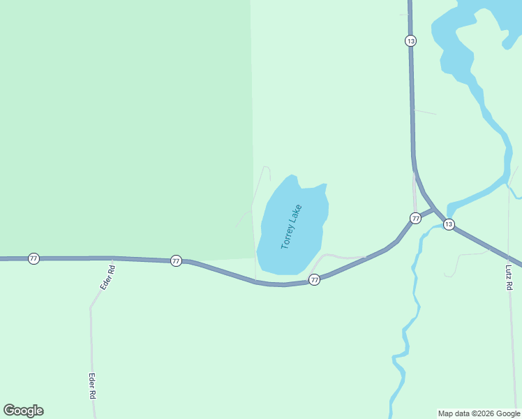 map of restaurants, bars, coffee shops, grocery stores, and more near 23187 Joy Villa Road in Glidden