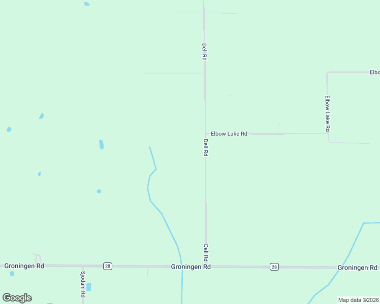 map of restaurants, bars, coffee shops, grocery stores, and more near 58989 Dell Road in Finlayson