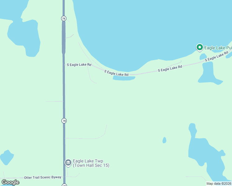 map of restaurants, bars, coffee shops, grocery stores, and more near 37654 South Eagle Lake Road in Battle Lake
