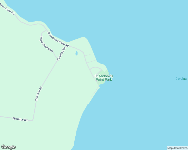 map of restaurants, bars, coffee shops, grocery stores, and more near 643 Saint Andrews Point Road in Montague