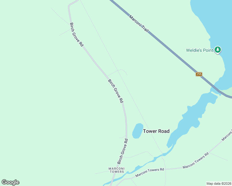 map of restaurants, bars, coffee shops, grocery stores, and more near 2304 Birch Grove Road in Tower Road