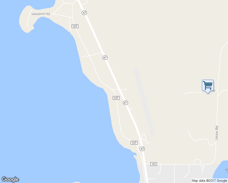 map of restaurants, bars, coffee shops, grocery stores, and more near 42491 Vista Road in Isle