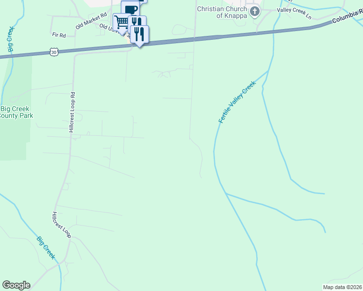 map of restaurants, bars, coffee shops, grocery stores, and more near 92402 Abbott Road in Astoria