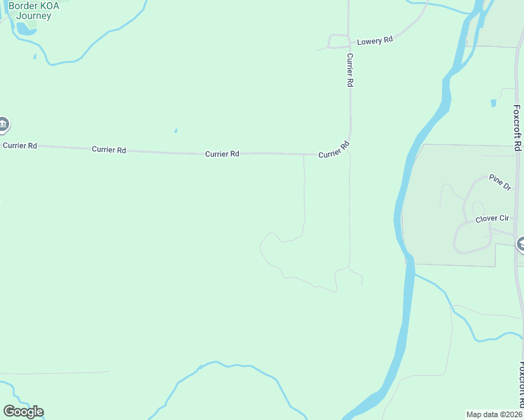 map of restaurants, bars, coffee shops, grocery stores, and more near 155 Currier Road in Houlton