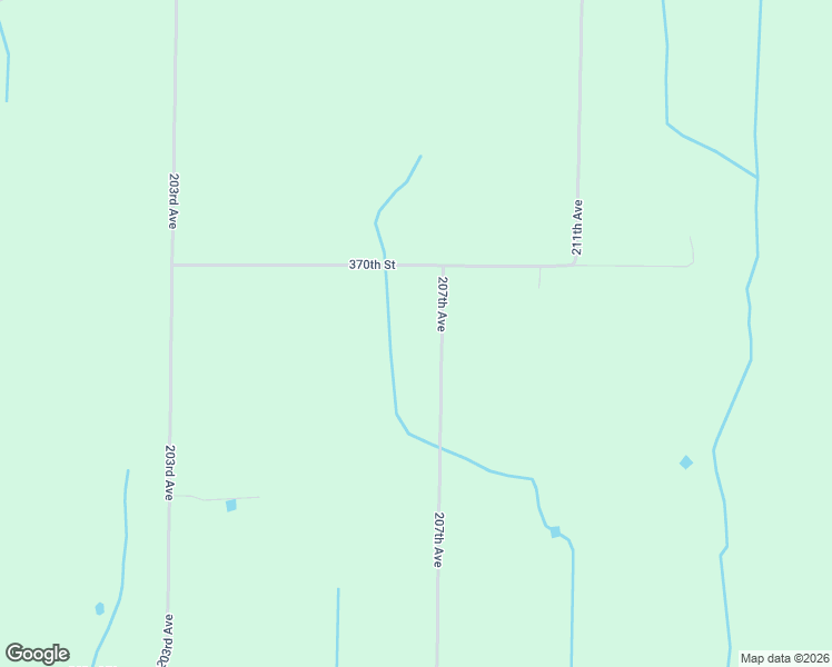 map of restaurants, bars, coffee shops, grocery stores, and more near 36879 207th Avenue in Clarissa