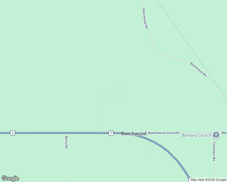 map of restaurants, bars, coffee shops, grocery stores, and more near 158 Nordstrom Road in Iron River