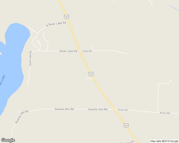 map of restaurants, bars, coffee shops, grocery stores, and more near U.S. 141 in Crystal Falls