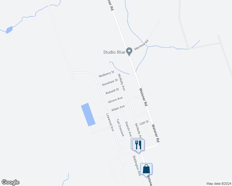 map of restaurants, bars, coffee shops, grocery stores, and more near 15 Robwill Street in Lakeville