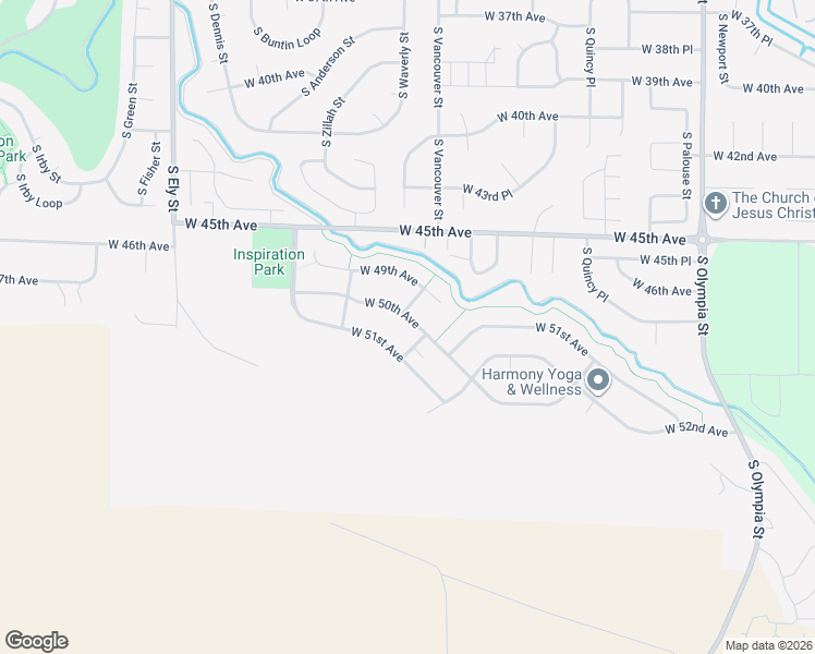 map of restaurants, bars, coffee shops, grocery stores, and more near 2207 West 50th Avenue in Kennewick