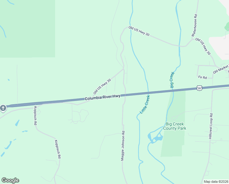 map of restaurants, bars, coffee shops, grocery stores, and more near 92683 Hawthorne Road in Astoria