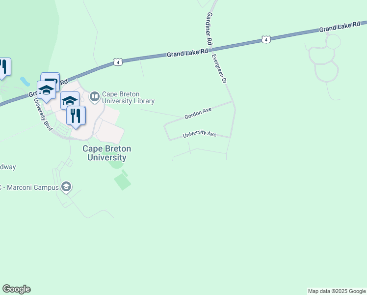 map of restaurants, bars, coffee shops, grocery stores, and more near 41 Franklyn Drive in Sydney